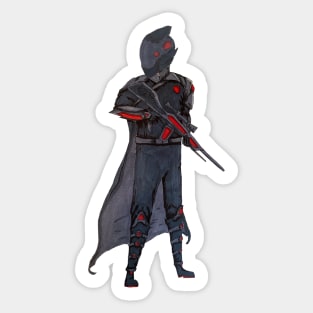 Sci fi soldier Sticker